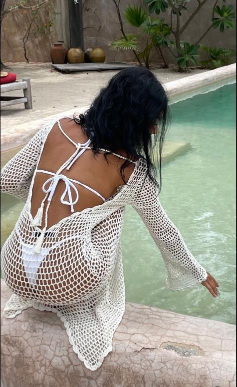 Sunblock Knitted Beach Dress