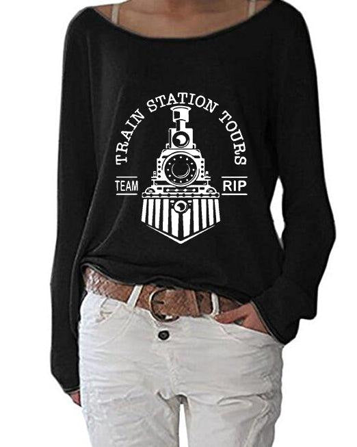 Yellowstone 3D Print Long Sleeve Tee